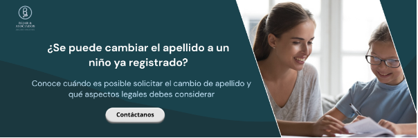 Banner publicitario del artículo Se puede cambiar el apellido a un niño ya registrado